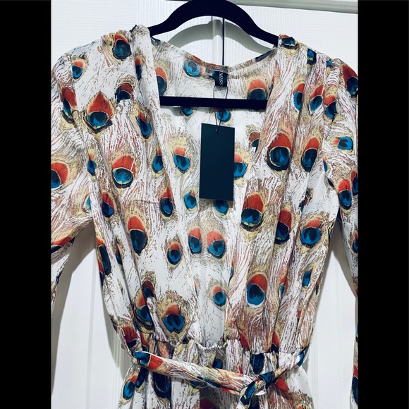 Miss Ord maxi two front slits dress S - Picture 6 of 8